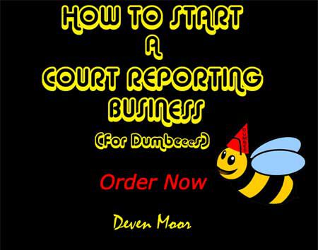 Court Reprting Book Cropped